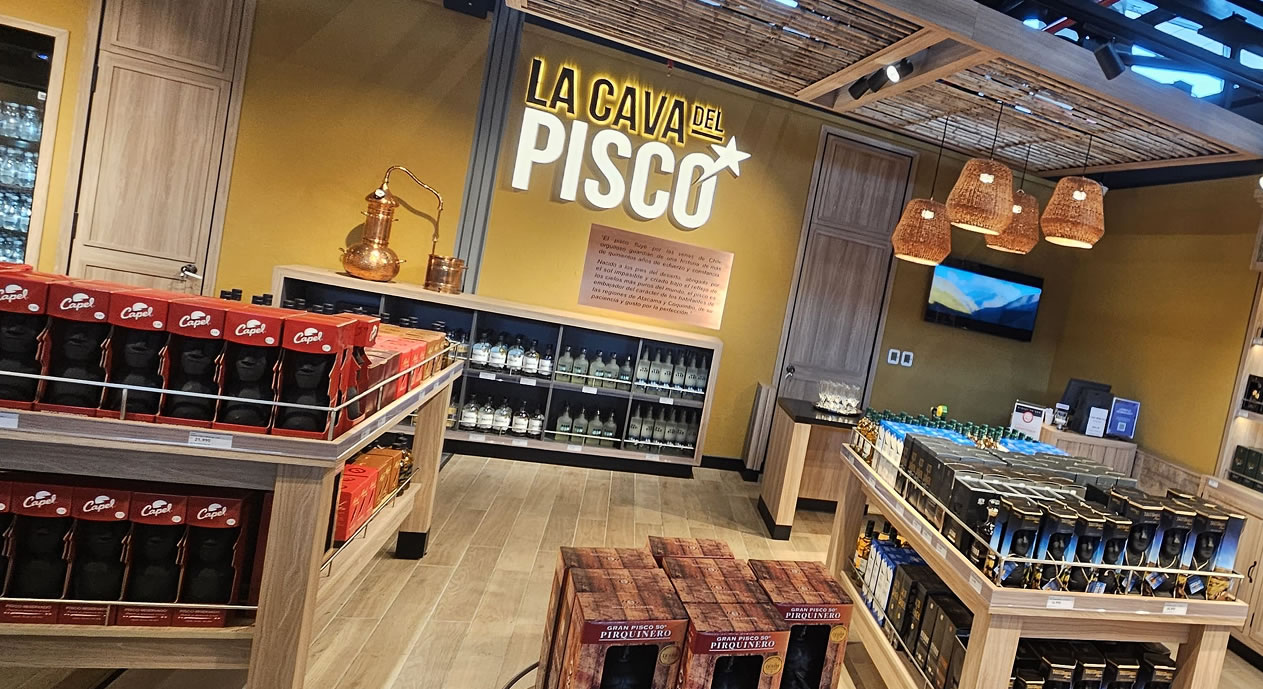 Cheers! The Pisco Cellar is now open.